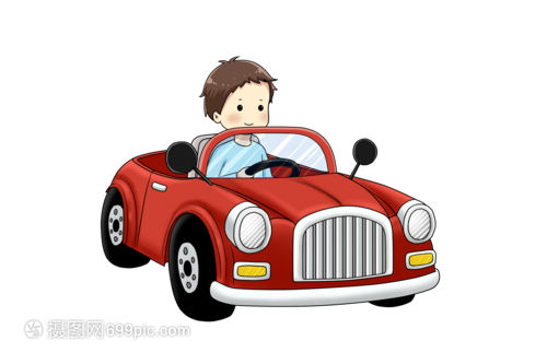 小孩开的汽车