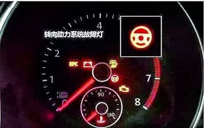汽车动力故障灯亮起
